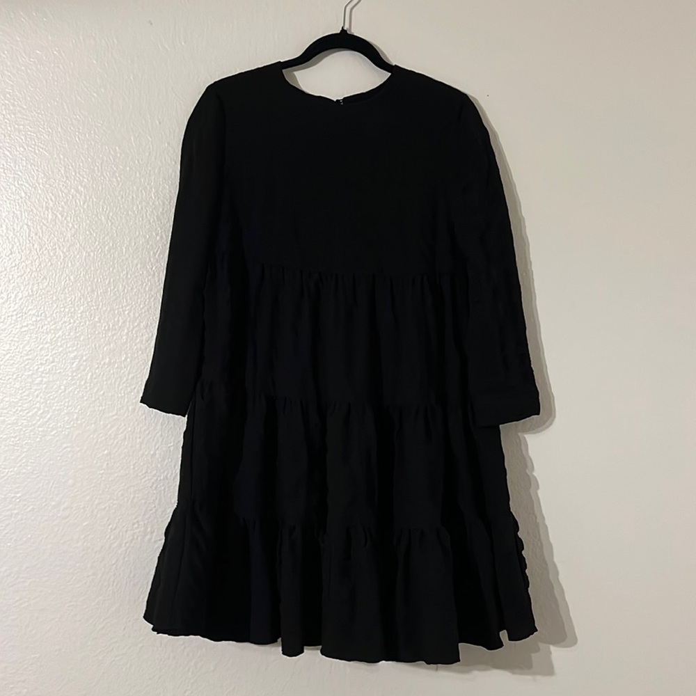 Mini black dress